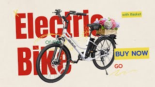 VARUN Electric Bike for Adults - 500W Electric Bicycle Up to 40 Miles