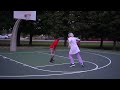 Grandma Plays Basketball At The Park!