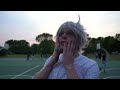 Grandma Plays Basketball At The Park!