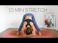 10 MIN FULL BODY STRETCH for Recovery and Flexibility (Hamstrings, Hips & Spine)