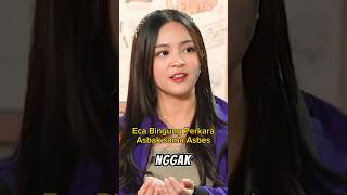 Eca bingung suara bedanya suara asbak ama asbes #eca #ecaaura #catheez #rigenrakelna #targetoperasi