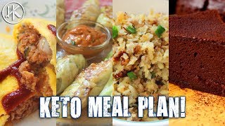 #MealPrepMonday - Episode 6 - 1500 Calorie Asian Keto Meal Plan (Keto Meal Prep)