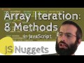 Array Iteration: 8 Methods