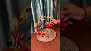 Beautiful Flower Decorative Piece Craft #short #reel #viral #trending #youtubeshort #floraldecor