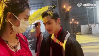 (薛八一) 2024/02/11 【祈今朝  昭言vlog 薛八一洛埋名 CUT】（时光存档机 weibo）XueBayi WanPeng Sword and Fairy