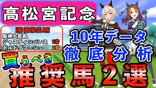 【高松宮記念2023】買うべき圧倒的2頭！10年分データ徹底分析