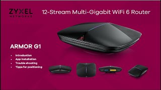 Zyxel Armor G1 Multi Gigabit Router unpacking, setup and tips EN