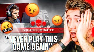 Apex NOOBS React to Dezignfuls BIGGEST Rages