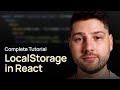 Persist State to localStorage in React (Complete Tutorial)