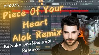 MEDUZA - Piece Of Your Heart (Alok Remix) Keisuke Professional Remake FLP Slap House/Brazilian Bass