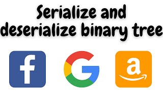 Serialize and deserialize binary tree | leetcode 297 python | Facebook interview question