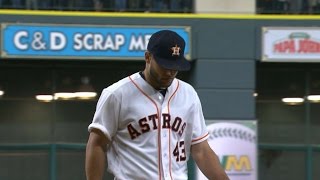 NYY@HOU: McCullers fans 10 over six strong innings