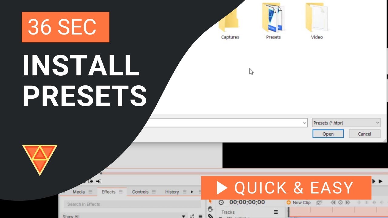 Hitfilm Express Tutorial: How To Install Presets - YouTube