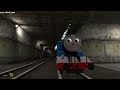 building a thomas train chased by new cursed thomas and friends family monsters in garry s mod