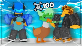 So I Used DUCKS To DO This... | Roblox BedWars