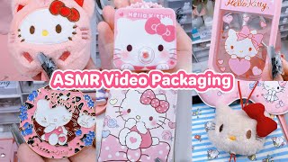 ASMR packaging Christin P’s first order