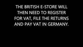 VAT for DUMMIES - Online sales of goods