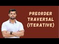 Preorder Traversal of Binary Tree without Recursion | Iterative Preorder Traversal of Binary Tree