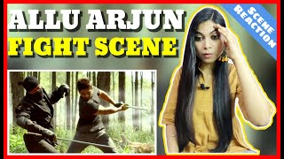 Iddarammayilatho Movie Climax Fight Scene Reaction | Allu Arjun Reaction || PRAGATI PAL