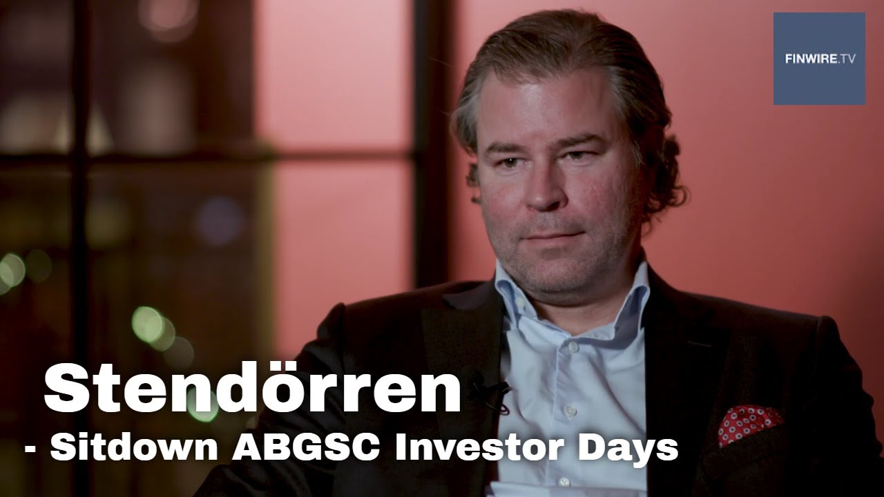 Stendörren - Sitdown ABGSC Investor Days - YouTube