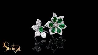 Exquisite Emerald \u0026 Diamond Ring | Luxury Jewelry by Shrimal Gems