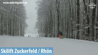 Skilift Zuckerfeld / Rhön: Hauptpiste