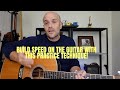 How To Build Your Speed On The Guitar Easily -Practice Hack