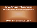do while loop in JavaScript