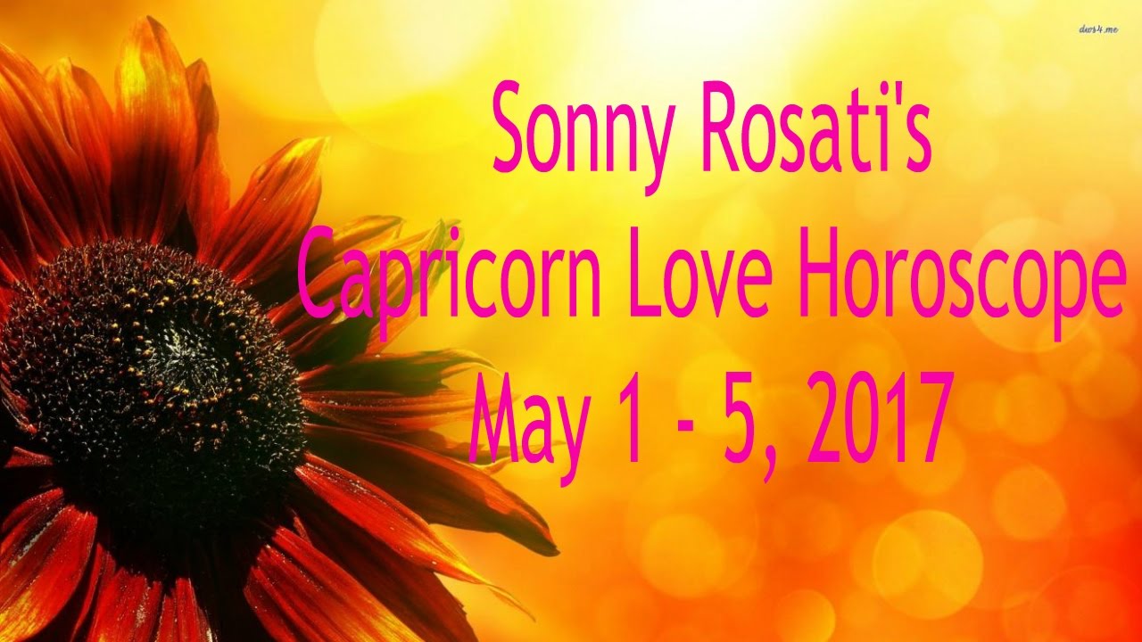 Capricorn Weekly Love Horoscope ! May 1 - 5, 2017 - YouTube