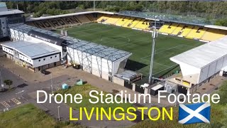 Livingston FC Stadium - Almondvale Drone \u0026 Ground Footage #drone #audits #scotland ⚽️🏴󠁧󠁢󠁳󠁣󠁴󠁿