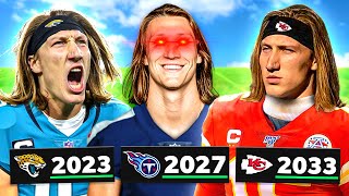 I Played the ENTIRE Career of TREVOR LAWRENCE!