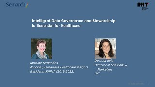 Healthcare Essentials: Intelligent Data Governance and Stewardship