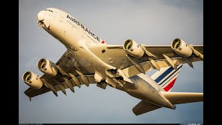 A380 Air France  London Heathrow - Charles de Gaulle Paris