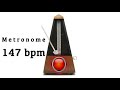 metronome 147 bpm 🎼