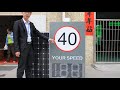 Richard_Glare-LED radar speed sign