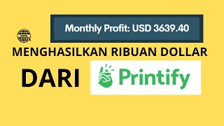 CARA MENGHASILKAN UANG DARI PRINTIFY UNTUK PEMULA!