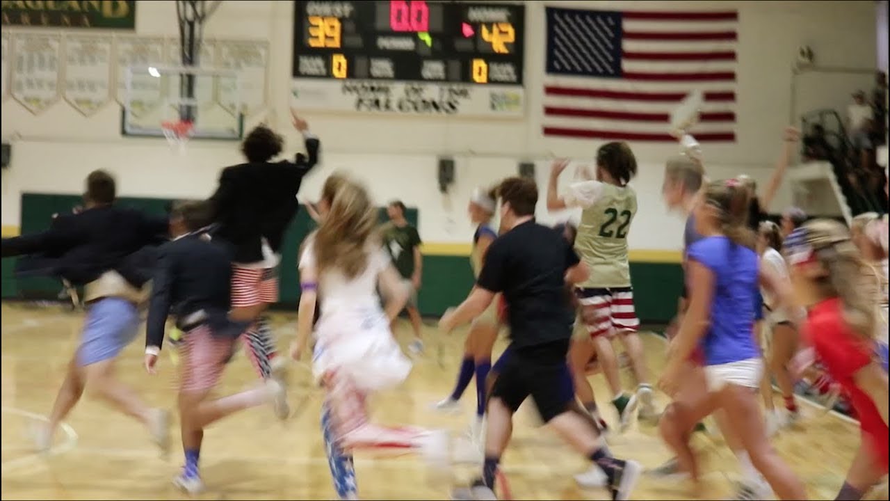 Student Vs. Faculty Basketball Game! - YouTube