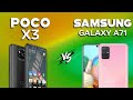 Poco X3 vs Samsung Galaxy A71