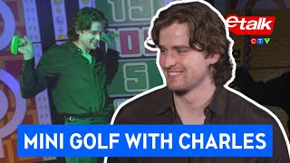 Charles Vandervaart talks 'Outlander' while playing mini golf | Interview