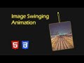 Image Swinging Animation with HTML & CSS