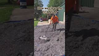 How we clean The TITANIUM