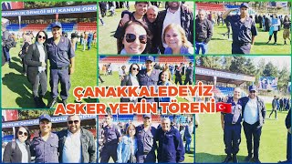 KARDEŞİMİN YEMİN TÖRENİ🇹🇷ÇOK DUYGULANDIK🥲ÇANAKKALE HATIRASI-ALIŞVERİŞ/ALDIKLARIM/ASKER VLOG