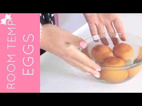 How To Bring Eggs To Room Temperature // Lindsay Ann Bakes How To Bring Eggs To Room Temperature // Lindsay Ann Bakes