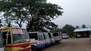 mannarkkad KSRTC bus terminal.KSRTC.VKTRAVELOGUE.