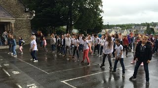 Flash mob de l'école Jeanne-d'Arc