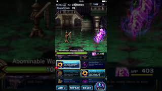 FFBE Normal Chaos Wave and Chaos Wave (after Awakened unlocked) does not chain