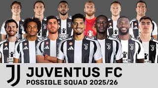 JUVENTUS FC Possible Squad 2025/26 | Juventus Possible Squad With Current Transfer Rumours