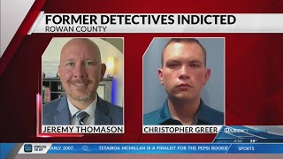 Former Rowan County detectives indicted on theft, obstruction charges