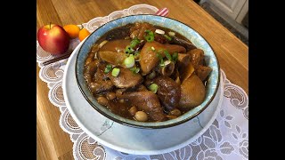 [話梅炆豬手] - 簡單料理，風味獨特，話梅香味清香，酸甜可口，肥而不膩，嫩滑不失爽口，好下飯。