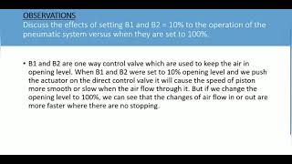 Lab 3- Pneumatic System